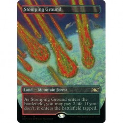 (Galaxy Foil) Land - Stomping Ground (R) [UNF]