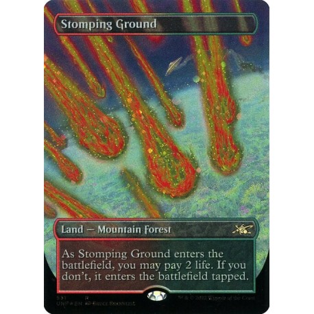 (Galaxy Foil) Land - Stomping Ground (R) [UNF]