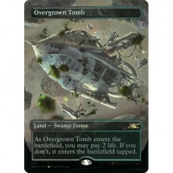 (Galaxy Foil) Land - Overgrown Tomb (R) [UNF]