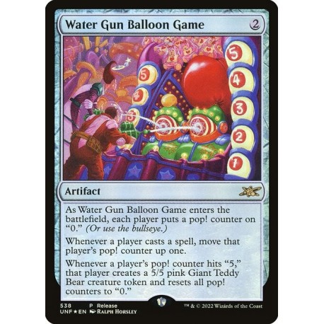 (Foil) Artifact - Water Gun Balloon Game (R) [UNF]