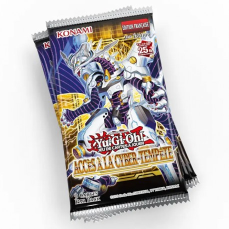 Booster Cyberstorm Access (en français) - Yu-Gi-Oh! (DISPONIBLE le 4 MAI 2023)