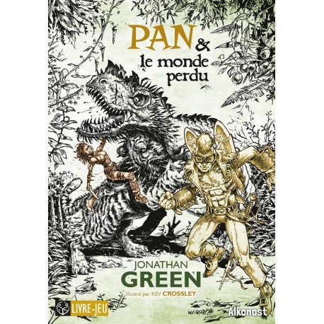Pan et le Monde Perdu - Livre Jeu