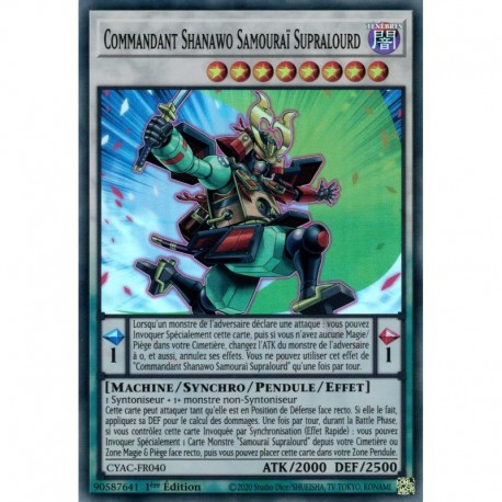 Commandant Shanawo Samouraï Supralourd (SR) [CYAC]
