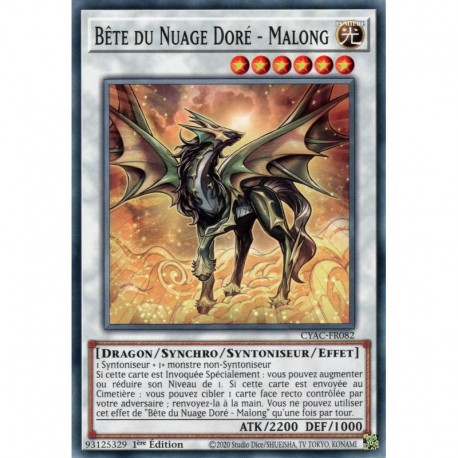 Bête du Nuage Doré - Malong (C) [CYAC]