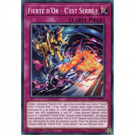 Fierté d'Or - C'est Serré ! (C) [CYAC]