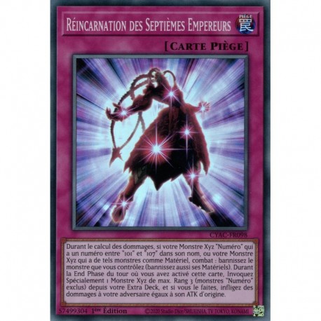 Réincarnation des Septièmes Empereurs (SR) [CYAC]