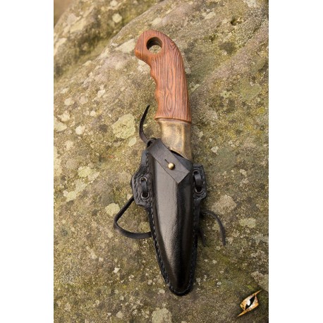 Couteau de bûcheron et son Fourreau (Woodsman Knife & Holder) - Epic Armoury