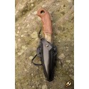 Couteau de bûcheron et son Fourreau (Woodsman Knife & Holder) - Epic Armoury