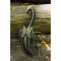 Couteau de lancer elfique noir et son Fourreau Noir (Dark Elven Throwing Knife & Holder) - Epic Armoury