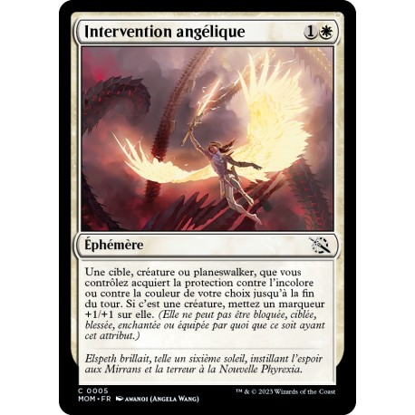 (FOIL) Blanche - Intervention angélique (C) [MOM]