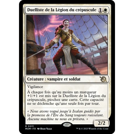 (FOIL) Blanche - Duelliste de la Légion du crépuscule (R) [MOM]