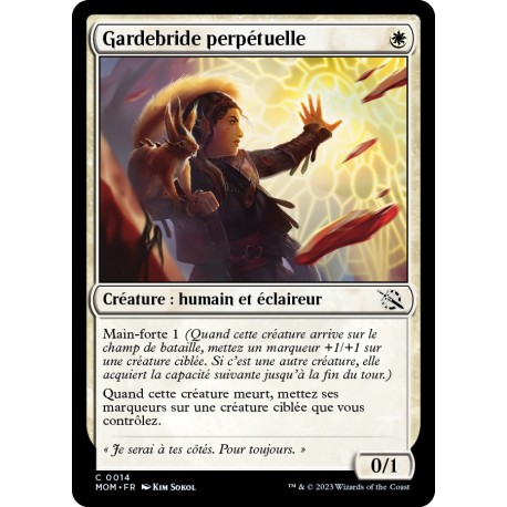 (FOIL) Blanche - Gardebride perpétuelle (C) [MOM]