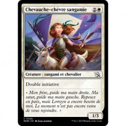 (FOIL) Blanche - Chevauche-chèvre sangamie (C) [MOM]