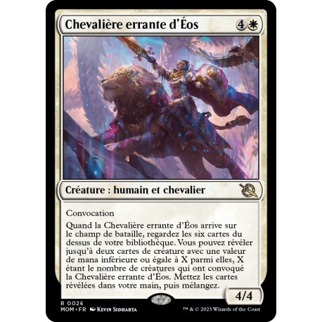 (FOIL) Blanche - Chevalière errante d'Éos (R) [MOM]