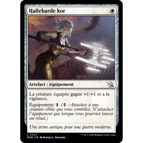 (FOIL) Blanche - Hallebarde kor (C) [MOM]