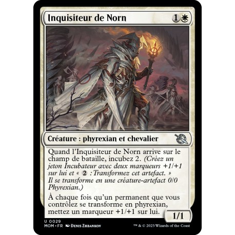 (FOIL) Blanche - Inquisiteur de Norn (U) [MOM]