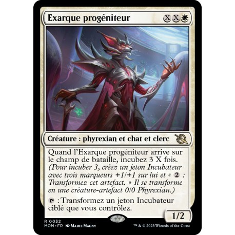 (FOIL) Blanche - Exarque progéniteur (R) [MOM]