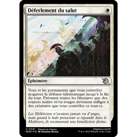 (FOIL) Blanche - Déferlement du salut (U) [MOM]