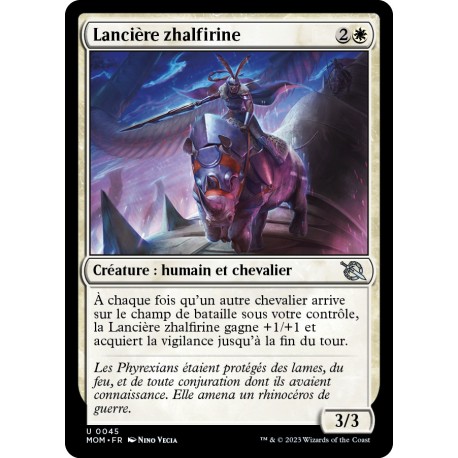 (FOIL) Blanche - Lancière zhalfirine (U) [MOM]