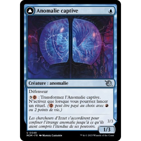 (FOIL) Bleue - Anomalie captive (U) [MOM]