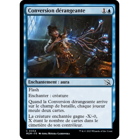 (FOIL) Bleue - Conversion dérangeante (C) [MOM]