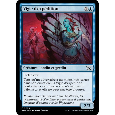(FOIL) Bleue - Vigie d'expédition (C) [MOM]
