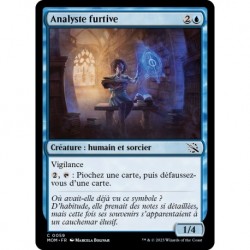 (FOIL) Bleue - Analyste furtive (C) [MOM]