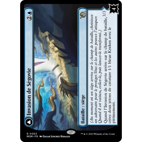 (FOIL) Bleue - Invasion de Ségovie (R) [MOM]