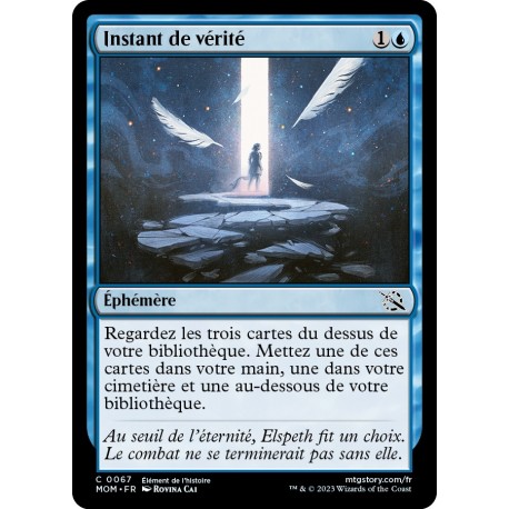 (FOIL) Bleue - Instant de vérité (C) [MOM]