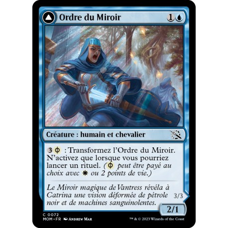 (FOIL) Bleue - Ordre du Miroir (C) [MOM]