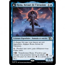 (FOIL) Bleue - Rona, héraut de l'invasion (R) [MOM]
