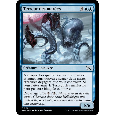 (FOIL) Bleue - Terreur des marées (C) [MOM]