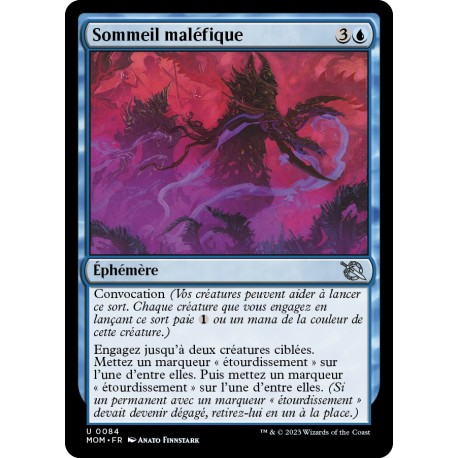 (FOIL) Bleue - Sommeil maléfique (U) [MOM]