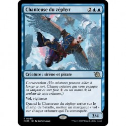 (FOIL) Bleue - Chanteuse du zéphyr (R) [MOM]