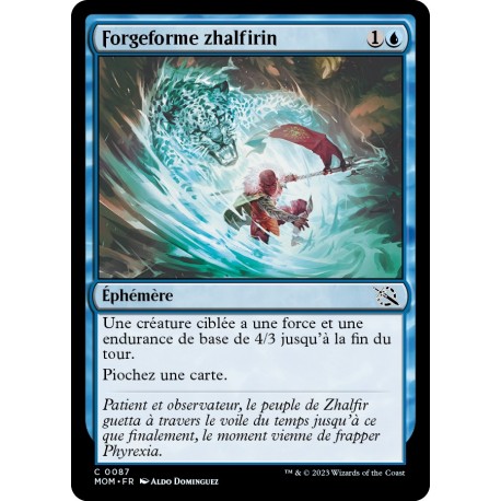 (FOIL) Bleue - Forgeforme zhalfirin (C) [MOM]