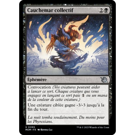 (FOIL) Noire - Cauchemar collectif (U) [MOM]