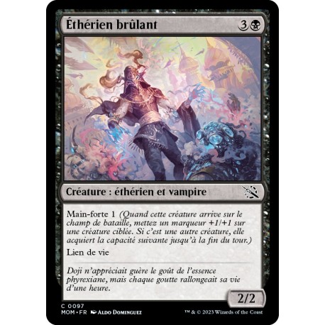 (FOIL) Noire - Éthérien brûlant (C) [MOM]