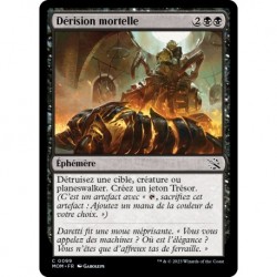 (FOIL) Noire - Dérision mortelle (C) [MOM]