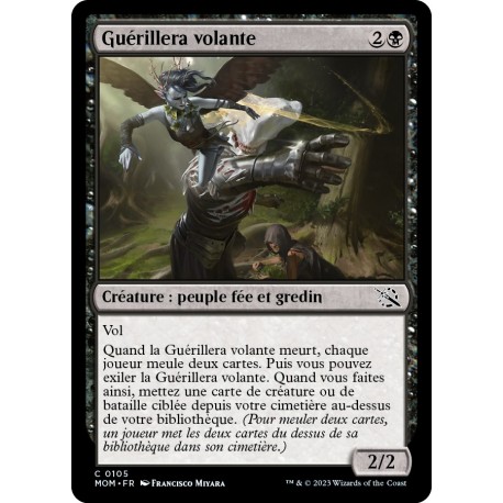 (FOIL) Noire - Guérilla volante (C) [MOM]