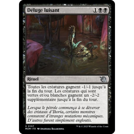 (FOIL) Noire - Déluge luisant (U) [MOM]
