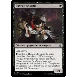 (FOIL) Noire - Buveur de sanie (C) [MOM]