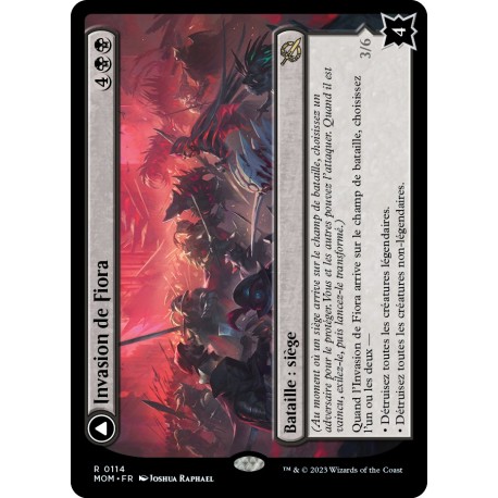 (FOIL) Noire - Invasion de Fiora (R) [MOM]