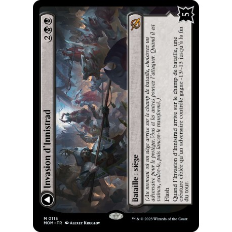(FOIL) Noire - Invasion d'Innistrad (M) [MOM]