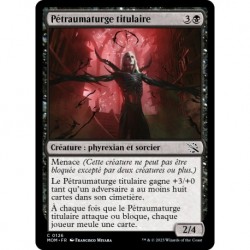 (FOIL) Noire - Pétraumaturge titulaire (C) [MOM]