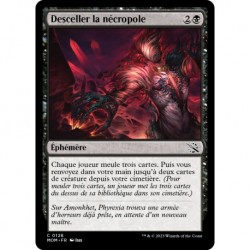 (FOIL) Noire - Desceller la nécropole (C) [MOM]