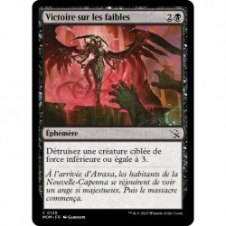 (FOIL) Noire - Victoire sur les faibles (C) [MOM]