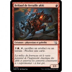(FOIL) Rouge - Brifaud de ferraille akki (C) [MOM]