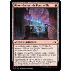 (FOIL) Rouge - Bâton-batteur de Poutreville (C) [MOM]