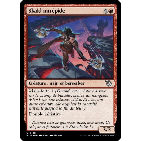 (FOIL) Rouge - Skald intrépide (U) [MOM]