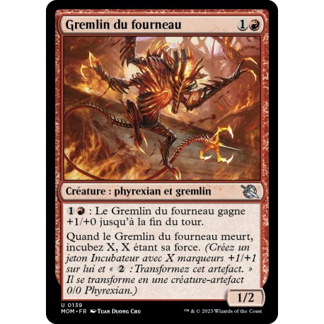 (FOIL) Rouge - Gremlin du fourneau (U) [MOM]